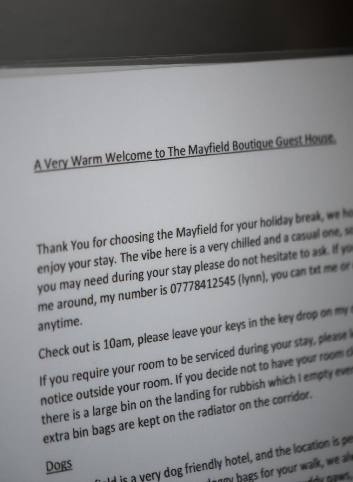 The Mayfield Hotel Blackpool Eksteriør billede